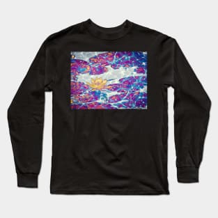 Why Not Blue And Purple Lily Pads? Long Sleeve T-Shirt